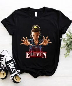 Hallowitch Costumes T Shirt With Eleven Print Stranger Things