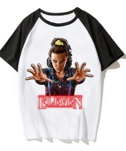 Hallowitch Costumes T Shirt With Eleven Print Stranger Things