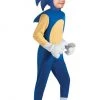 Hallowitch Costumes Sonic The Hedgehog Costume For Kids With Gloves