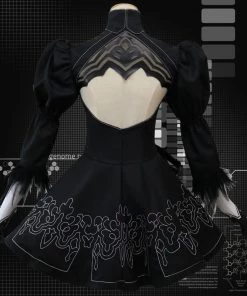 Hallowitch Costumes 2B Cosplay Costume. Nier Automata Dress Outfit 9 Hallowitch Costumes 2B Cosplay Costume. Nier Automata Dress Outfit