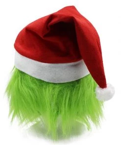Hallowitch Costumes Christmas Grinch Santa Costume For Adult Men's 11 Hallowitch Costumes Christmas Grinch Santa Costume For Adult Men's