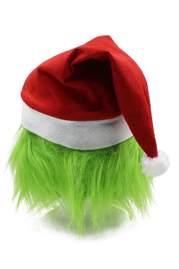 Hallowitch Costumes Christmas Grinch Santa Costume For Adult Men's 7 Hallowitch Costumes Christmas Grinch Santa Costume For Adult Men's