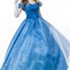 Hallowitch Costumes Adult Cinderella Dress Costume 2 Hallowitch Costumes Adult Cinderella Dress Costume