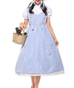 Hallowitch Costumes Wizard Of Oz Dorothy Costume For Adults Women's