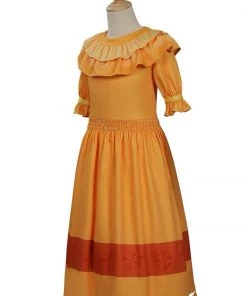 Hallowitch Costumes Girls' Adults' Pepa Madrigal Dress Encanto Costume.