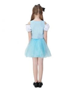 Hallowitch Costumes Girls' Kid's Alice In Wonderland Short Dress Costume