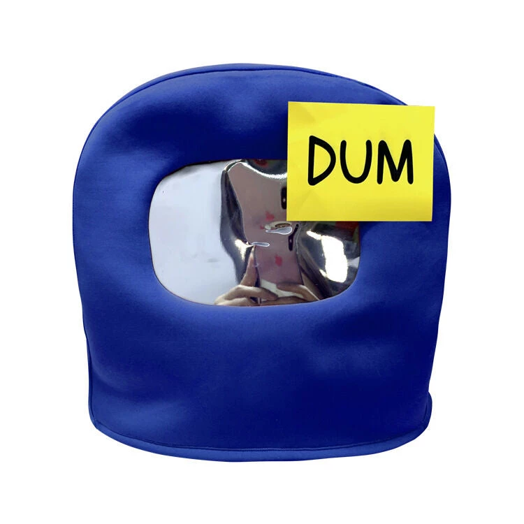 Hallowitch Costumes Boys' Among Us Helmet Costume With Dum Sticky Note Hat 5 Hallowitch Costumes Boys' Among Us Helmet Costume With Dum Sticky Note Hat