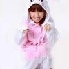 Hallowitch Costumes Girls' Bunny Rabbit Onesie Costume For Toddler 3-4 Years