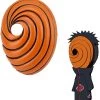 Hallowitch Costumes Cosplay Naruto Uchiha Obito Mask Halloween For Adult And Kids Boys' 2 Hallowitch Costumes Cosplay Naruto Uchiha Obito Mask Halloween For Adult And Kids Boys'