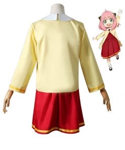 Hallowitch Costumes Anime Spy X Family Cosplay Anya Forger Dress Costume Girls'