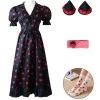 Hallowitch Costumes Anime Spy X Family Cosplay Anya Forger Strawberry Dress Costume