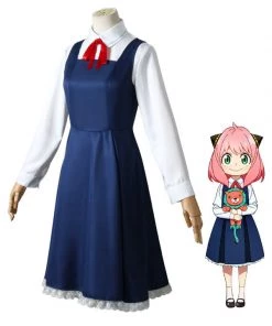 Hallowitch Costumes Anime Spy X Family Cosplay Anya Forger Costume