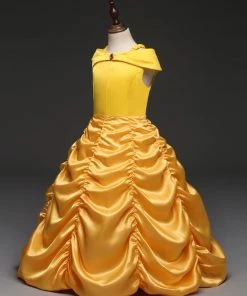 Hallowitch Costumes Beauty And Beast Belle Dress For Girls Girls'