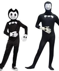 Hallowitch Costumes Bendy And The Ink Machine Costume For Kids Boys'