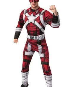 Hallowitch Costumes Boys' Black Widow Red Guardian Costume For Adult And Kids