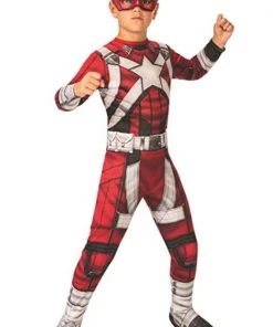 Hallowitch Costumes Boys' Black Widow Red Guardian Costume For Adult And Kids