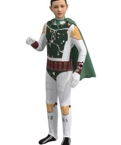 Hallowitch Costumes Star Wars Deluxe Boba Fett Costume For Adult And Kids
