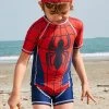 Hallowitch Costumes Boys' Boys Spiderman Swimsuit