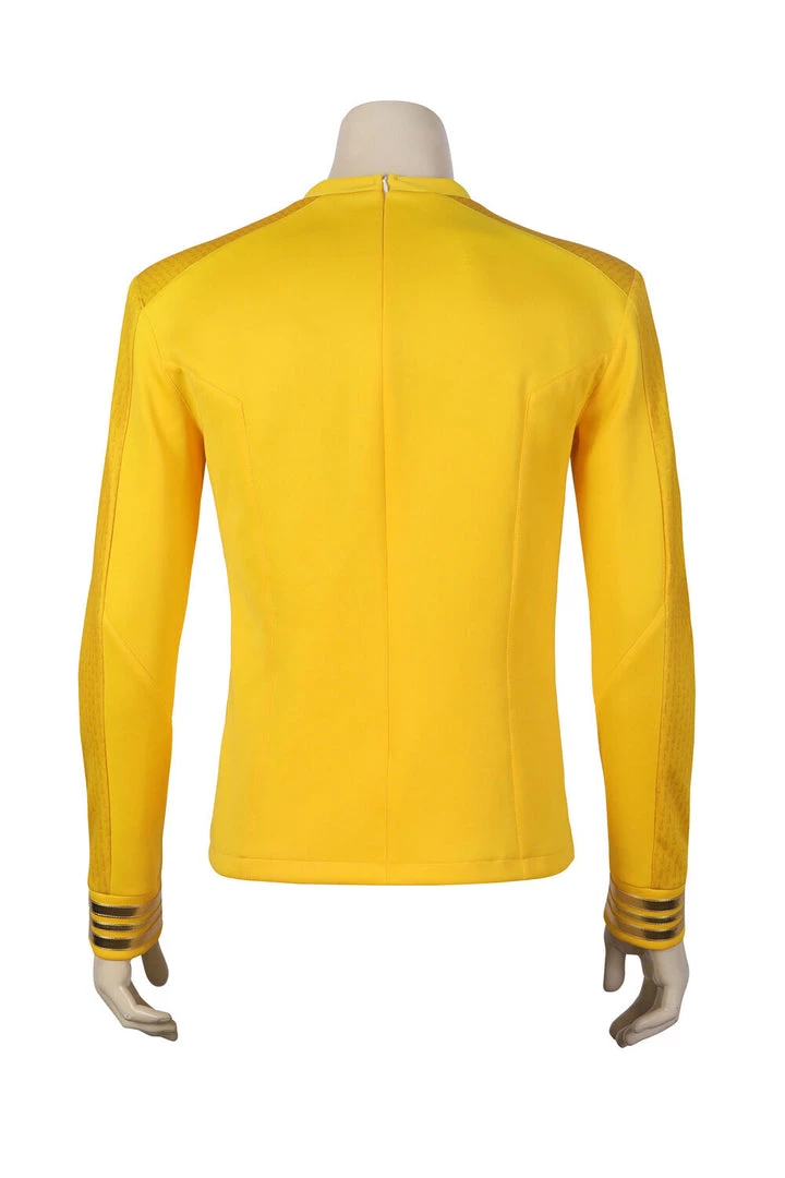 Hallowitch Costumes Men's Captain Christopher Pike Uniform, Star Trek Cosplay Costume 5 Hallowitch Costumes Men's Captain Christopher Pike Uniform, Star Trek Cosplay Costume