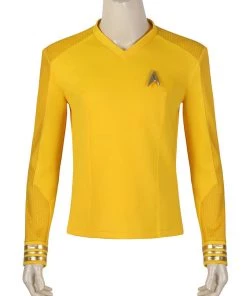 Hallowitch Costumes Men's Captain Christopher Pike Uniform, Star Trek Cosplay Costume