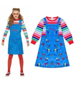 Hallowitch Costumes Child's Play Chucky Costume For Girls Girls'