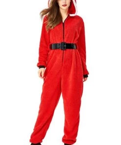 Hallowitch Costumes Christmas Onesie Costume For Adult Women's