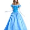 Hallowitch Costumes Cinderella Costume Women Fancy Dress For Adults Girls'