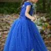 Hallowitch Costumes Cinderella Inspired Princess Dress For Kids Girls