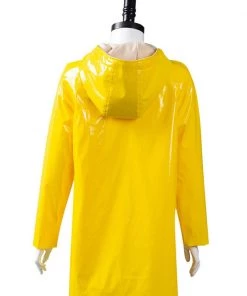 Hallowitch Costumes Coraline Jones Cosplay Yellow Coat Costume