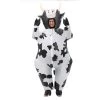 Hallowitch Costumes Adult Inflatable Cow Mascot Costume Halloween