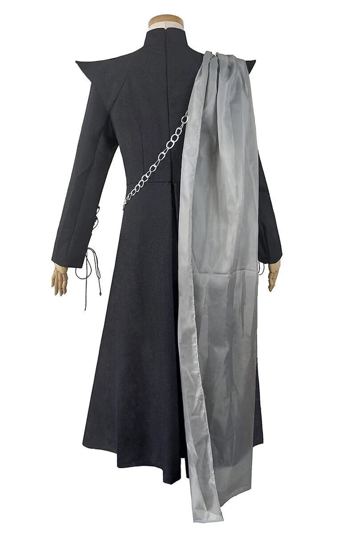 Hallowitch Costumes Daenerys Targaryen Costume With Chain Cape For Adult Women's 6 Hallowitch Costumes Daenerys Targaryen Costume With Chain Cape For Adult Women's