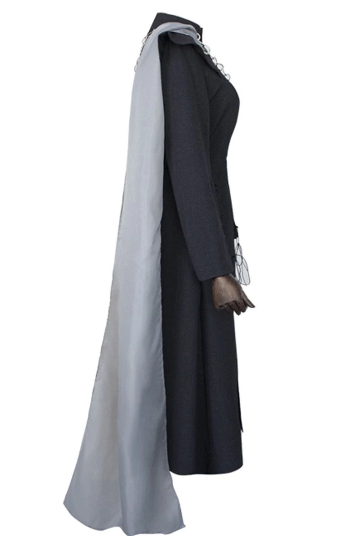 Hallowitch Costumes Daenerys Targaryen Costume With Chain Cape For Adult Women's 5 Hallowitch Costumes Daenerys Targaryen Costume With Chain Cape For Adult Women's
