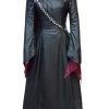 Hallowitch Costumes Daenerys Targaryen Halloween Costume With Cape For Adult