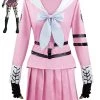 Hallowitch Costumes Danganronpa V3 Killing Harmony Iruma Miu Dress Cosplay Costume Women's
