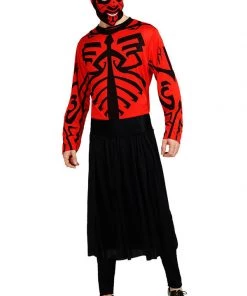 Hallowitch Costumes Men's Mens Star Wars Darth Maul Outfit Costume