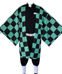Hallowitch Costumes Tanjiro Kamado Cosplay Costume - Demon Slayer Kimetsu No Yaiba 8 Hallowitch Costumes Tanjiro Kamado Cosplay Costume - Demon Slayer Kimetsu No Yaiba
