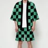 Hallowitch Costumes Tanjiro Kamado Kimono And Shorts Demon Slayer Costume