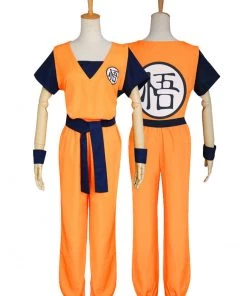 Hallowitch Costumes Women's Dragon Ball Son Goku Costume For Adults And Kids