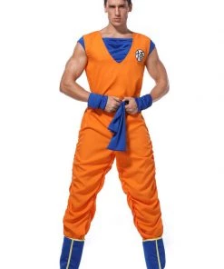 Hallowitch Costumes Dragon Ball Z Goku Men's Costume