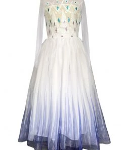 Hallowitch Costumes Frozen 2 Elsa White Show Yourself Dress For Girls
