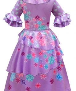 Hallowitch Costumes Encanto Isabela Dress Costume For Girls Kids Girls'