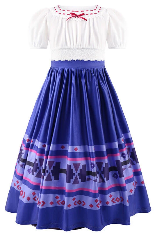 Hallowitch Costumes Girls' Encanto Luisa Dress Costume 5 Hallowitch Costumes Girls' Encanto Luisa Dress Costume