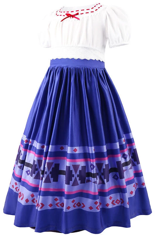 Hallowitch Costumes Girls' Encanto Luisa Dress Costume 6 Hallowitch Costumes Girls' Encanto Luisa Dress Costume