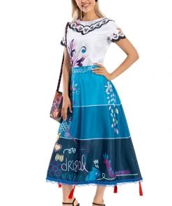 Hallowitch Costumes Encanto Mirabel Dress Costume For Adult Women Women's