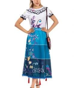 Hallowitch Costumes Encanto Mirabel Dress Costume For Adult Women Women's