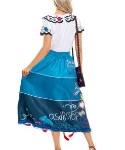 Hallowitch Costumes Encanto Mirabel Dress Costume For Adult Women Women's 10 Hallowitch Costumes Encanto Mirabel Dress Costume For Adult Women Women's