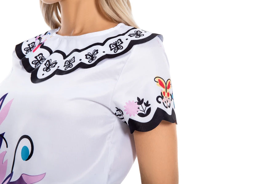 Hallowitch Costumes Encanto Mirabel Dress Costume For Adult Women Women's 6 Hallowitch Costumes Encanto Mirabel Dress Costume For Adult Women Women's