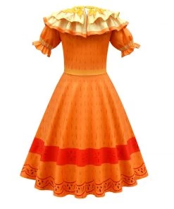 Hallowitch Costumes Encanto Pepa Dress Costume For Girls Kids