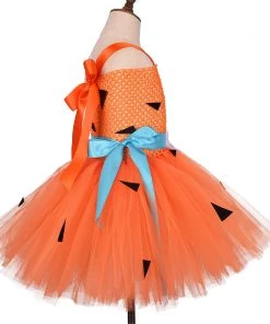 Hallowitch Costumes Girls' Flintstones Bamm Bamm Tutu Costume