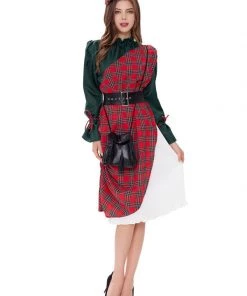 Hallowitch Costumes Adult French Maid Costume. Free Bag Women's